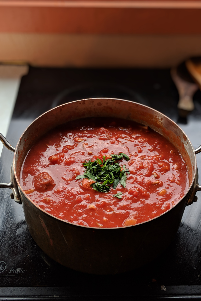 low sodium pasta sauce recipe healthy vegan and gluten free no salt added tomato sauce with san marzano tomato sauce recipe vegetarian