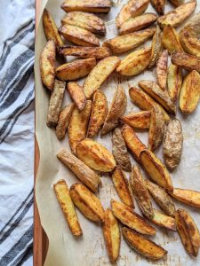 Low Sodium Fries Recipe (Oven Baked, No Salt Added)