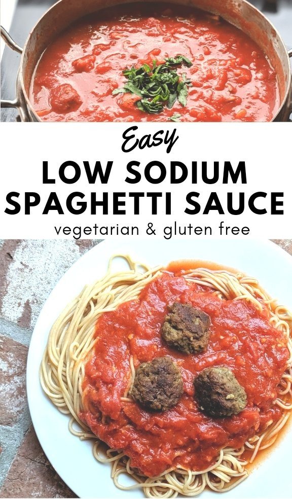 low sodium spaghetti sauce recipe no salt pasta sauce for noodles with meatballs salt free italian dinner