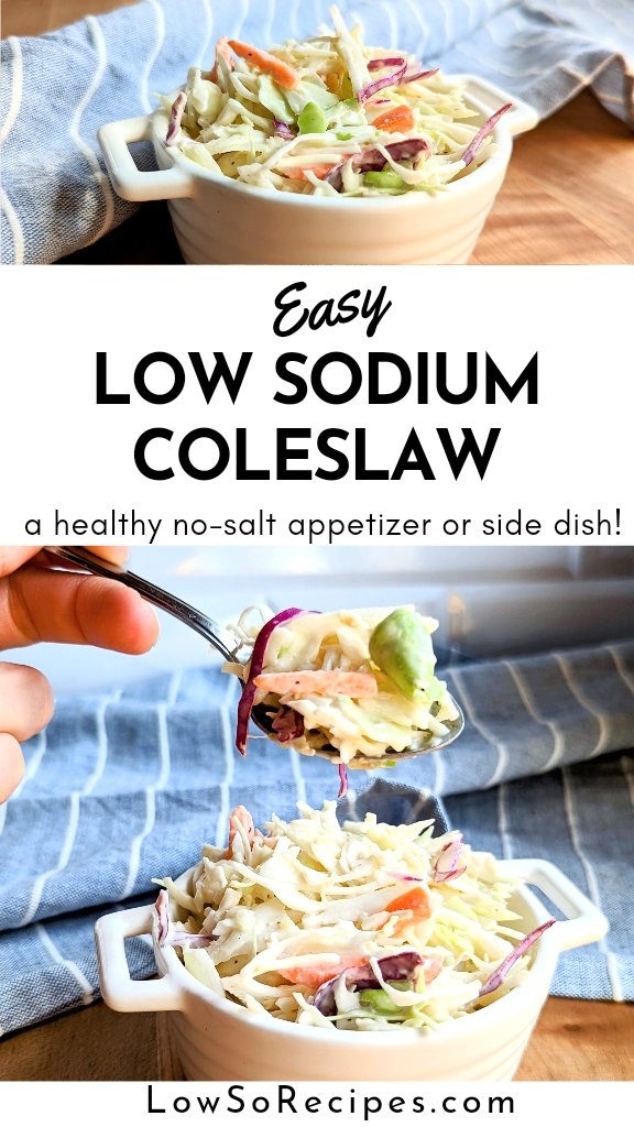 no salt coleslaw recipe without salt low sodium bbq side dish ideas healthy low sodium cabbage recipes