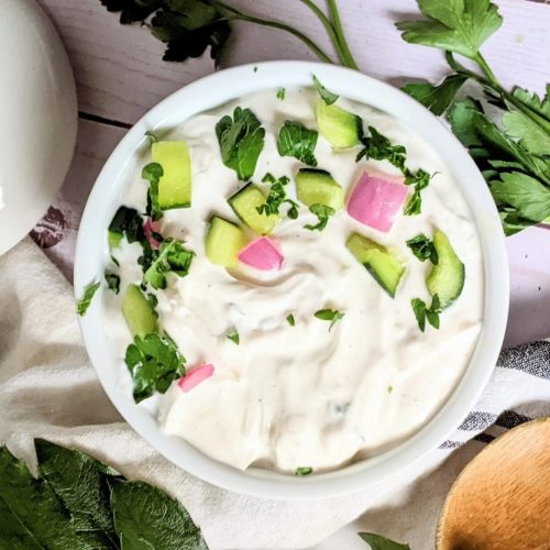 low sodium tzatziki dip without salt party food no salt added dips and sauces cucumber yogurt red onions parsley and cucumber