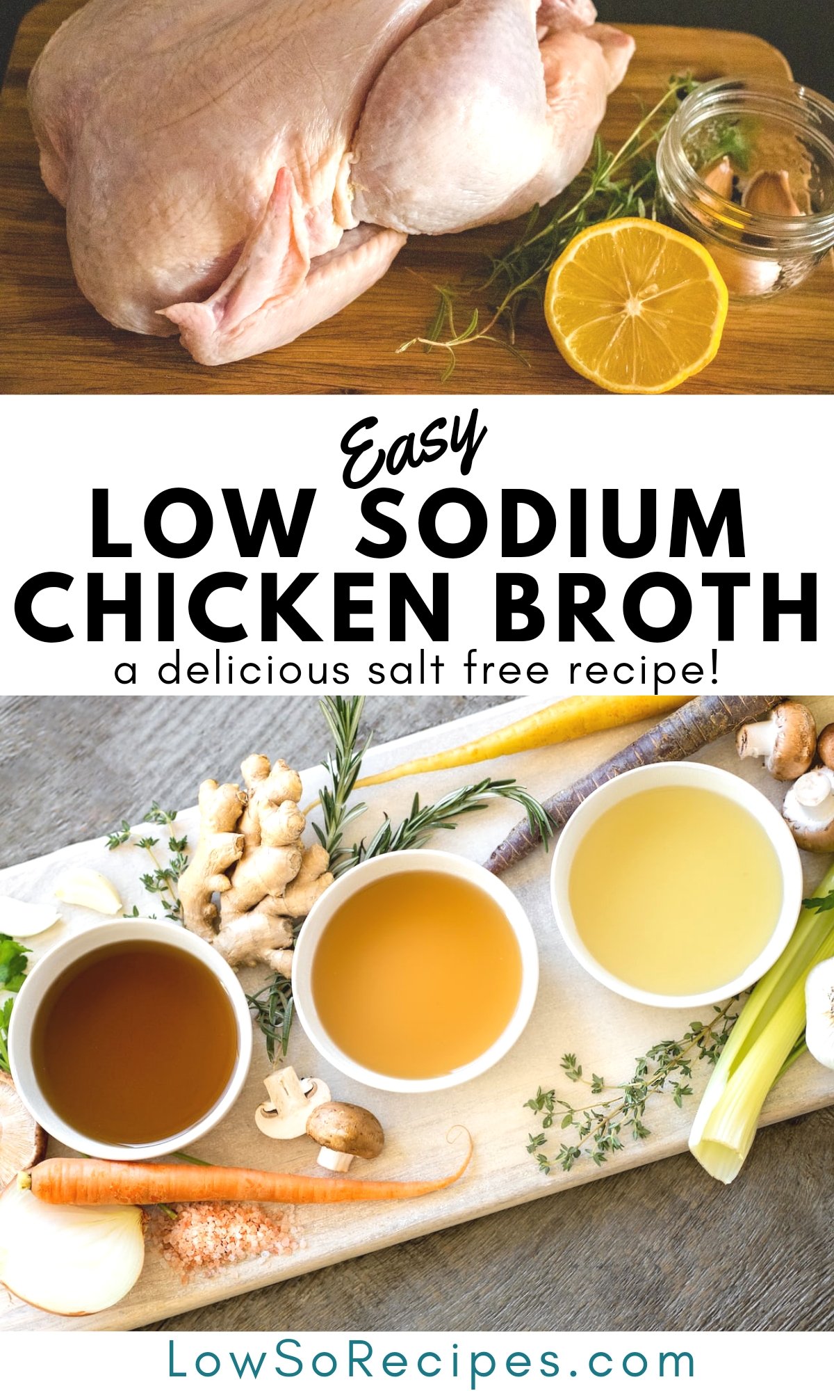 Low Sodium Chicken Broth Recipe No Salt Added 