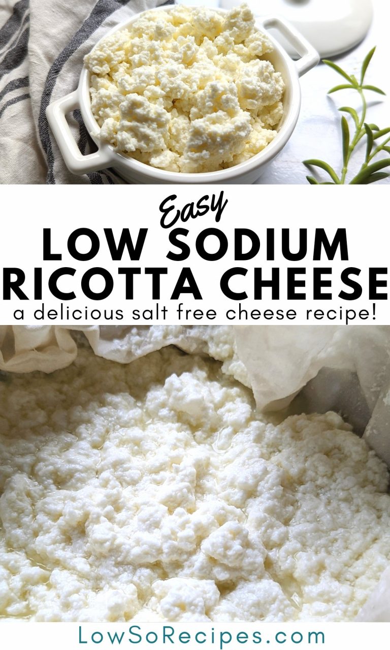 Low Sodium Ricotta Cheese Recipe Low So Recipes