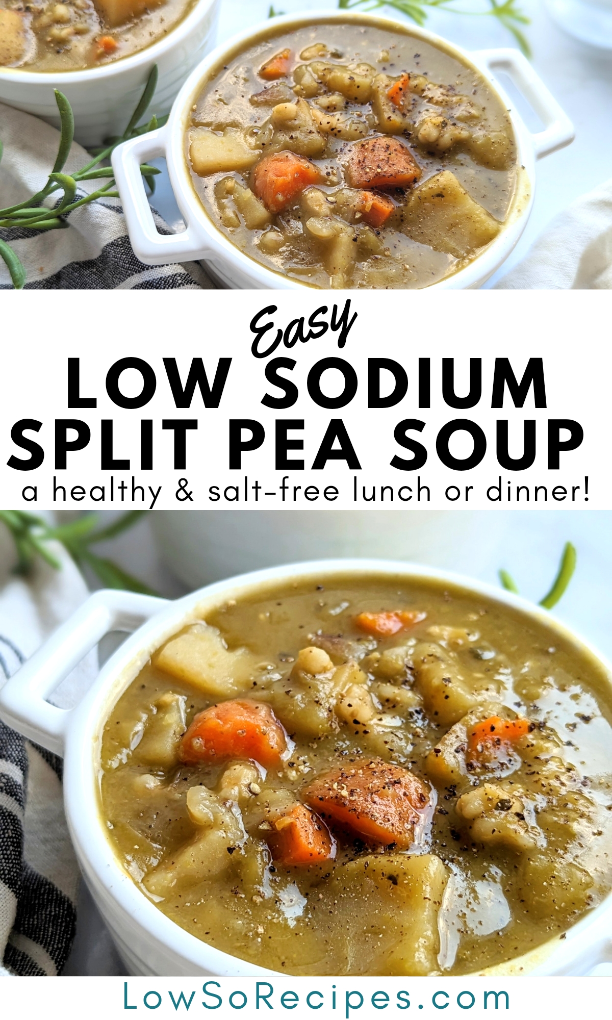 low sodium split pea soup recipe without salt free soups healthy hearty soups for heart healthy