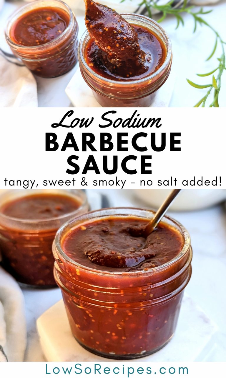 Low Sodium BBQ Sauce Recipe (No Salt Added) Low So Recipes