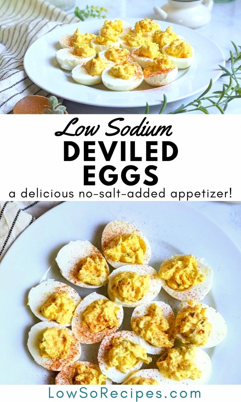 Low Sodium Deviled Eggs Recipe Low So Recipes