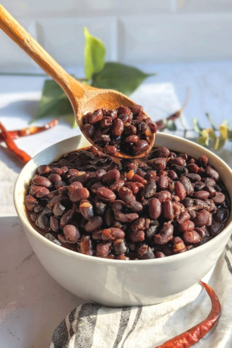 Spicy Low Sodium Black Beans Recipe (No Salt Added)
