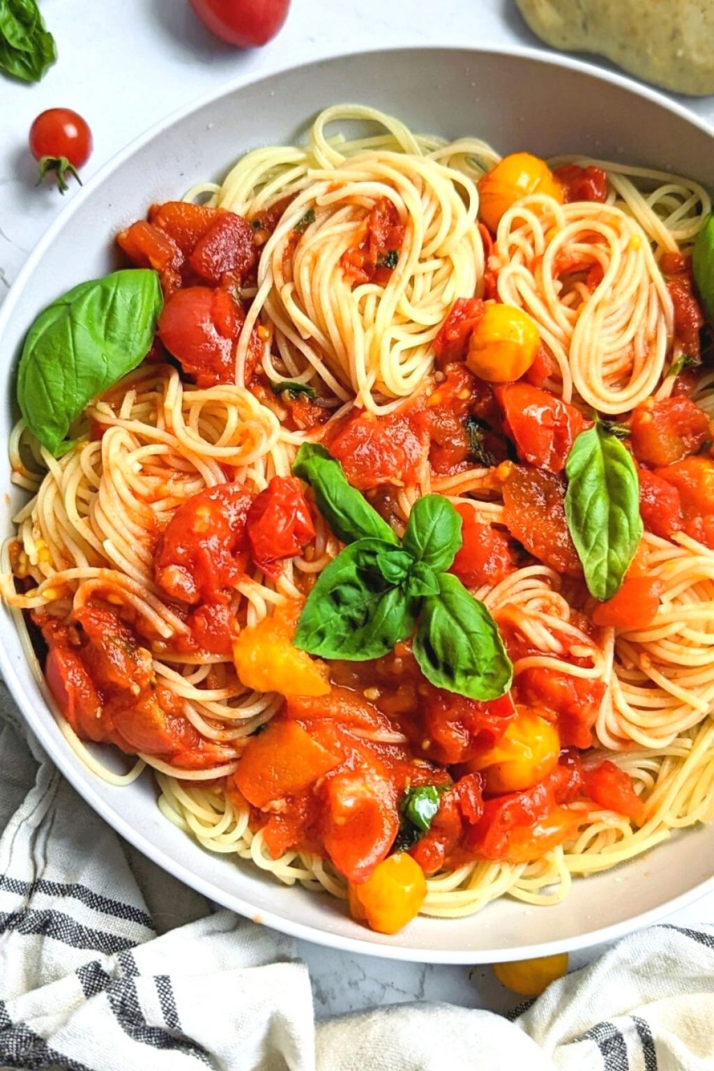 Low Sodium Tomato Basil Sauce Recipe (No Salt Added)