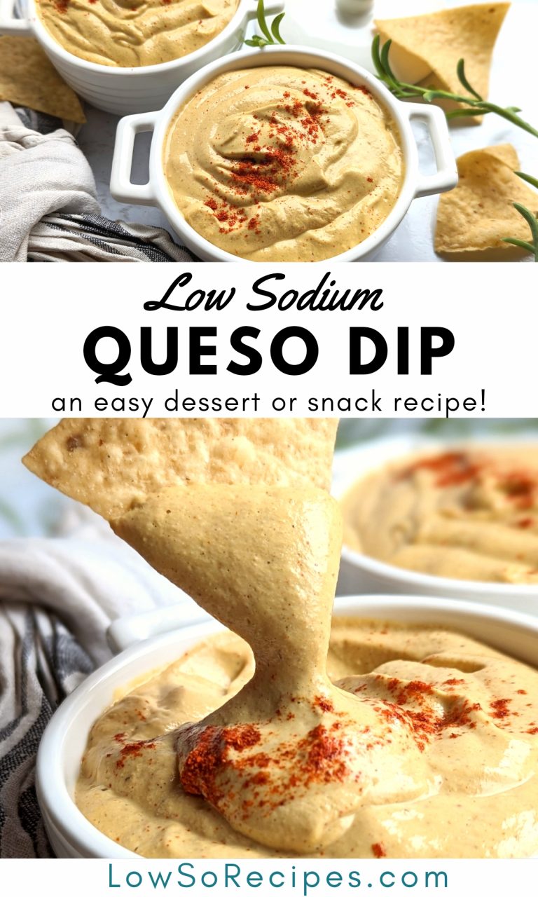 Low Sodium Queso Recipe (No Salt Added) Low So Recipes