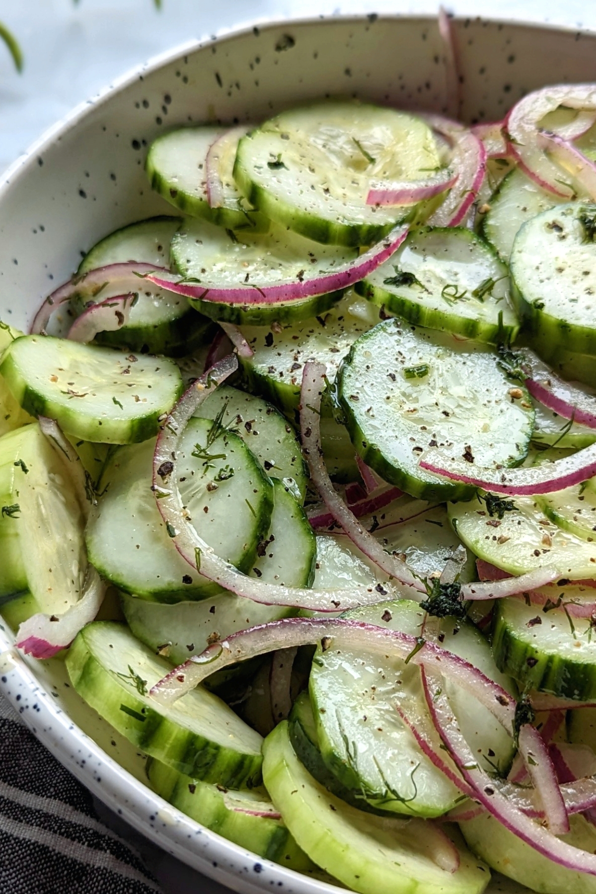 unsalted salad recipe with cucumber and red onion salad with rice wine vinegar dressing family recipes heart healthy classic salads