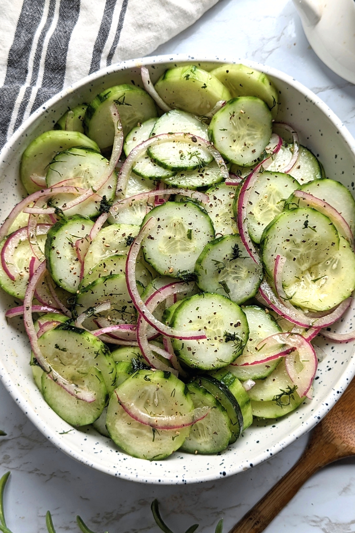 low sodium salads with cucumber and onions healthy salad recipe without salt cucumber and onion salad with vinegar and oil dressing