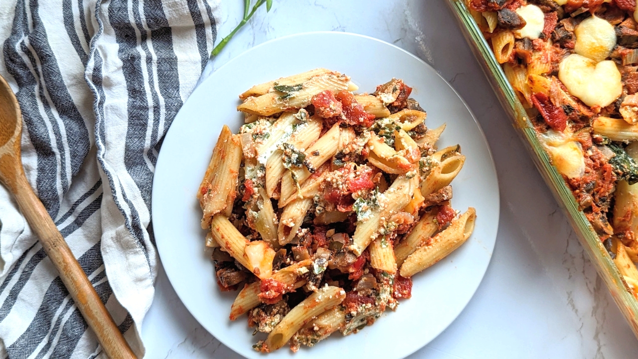 low salt pasta recipe healthy baked ziti low sodium penne noodles easy dinners without salt vegetarian and meat less