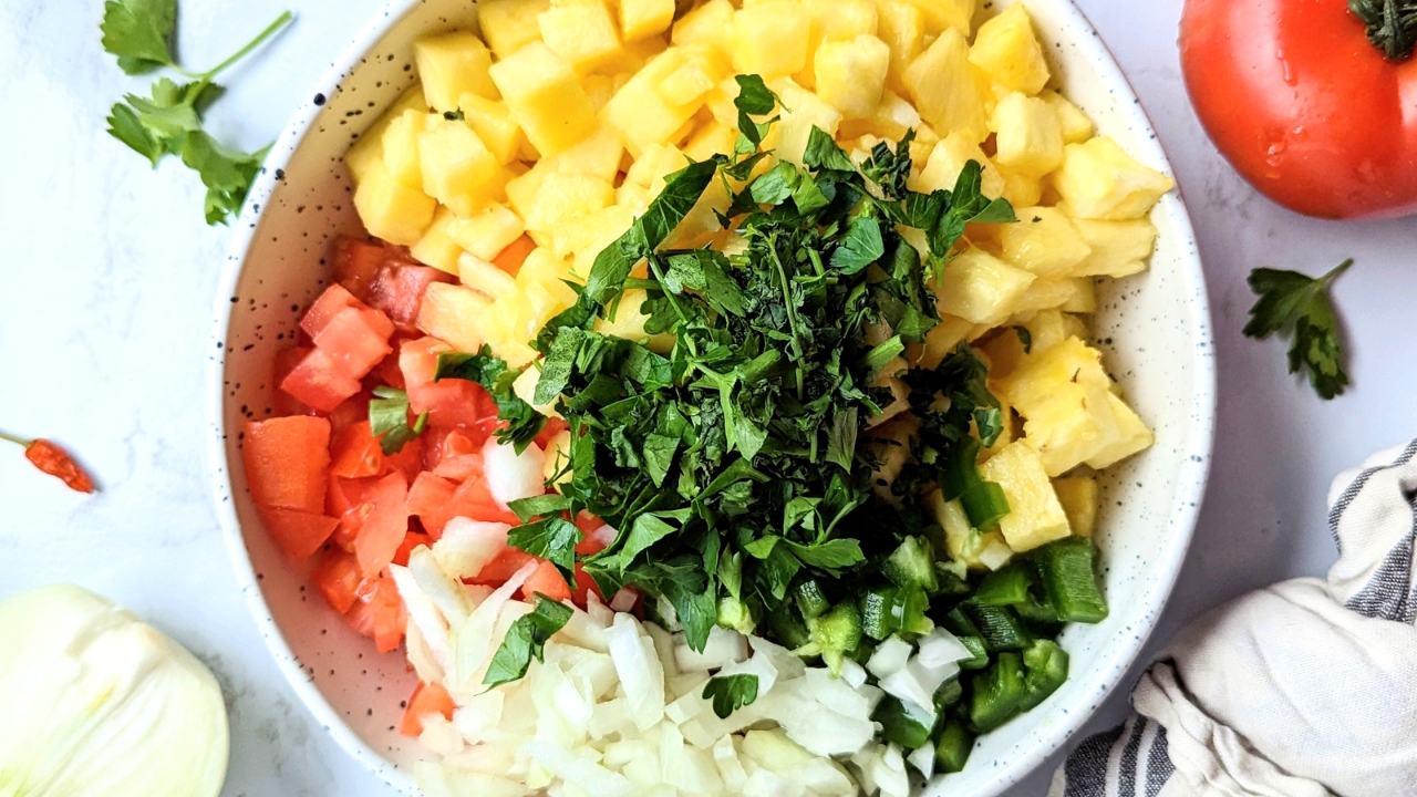 low sodium salsa with pineapple healthy homemade salsa without salt no sodium snacks
