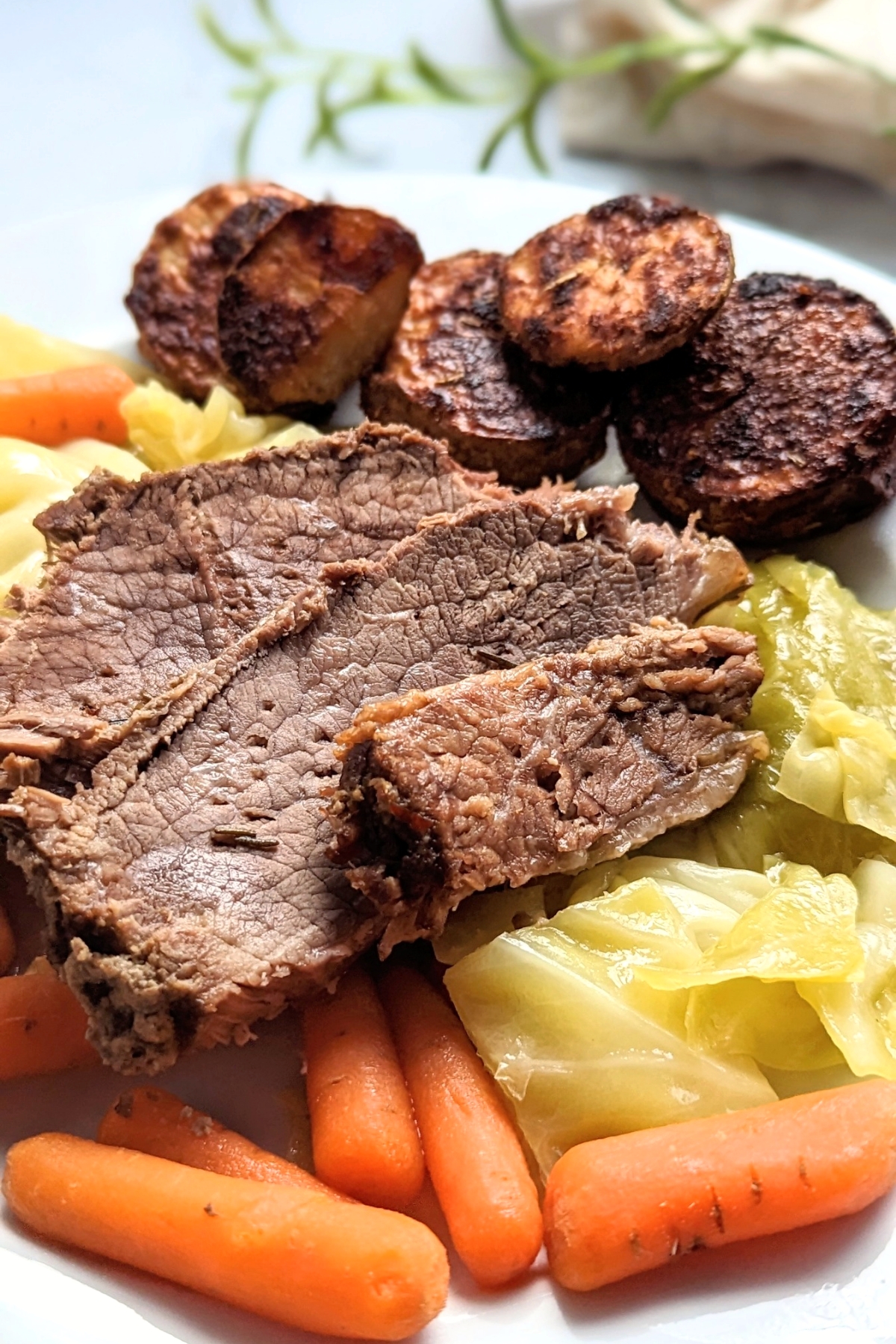 low sodium brisket recipes healthy unsalted brine for corned beef and cabbage with carrots and potatoes