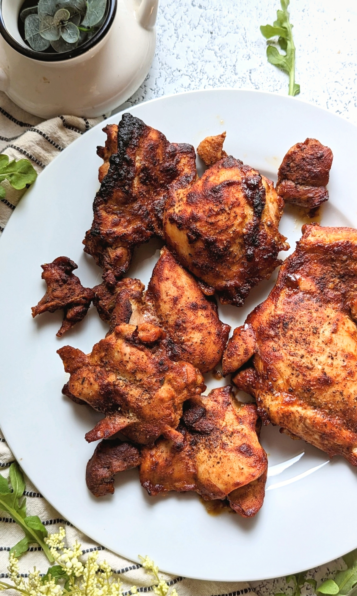 Low Sodium BBQ Chicken Thighs Recipe