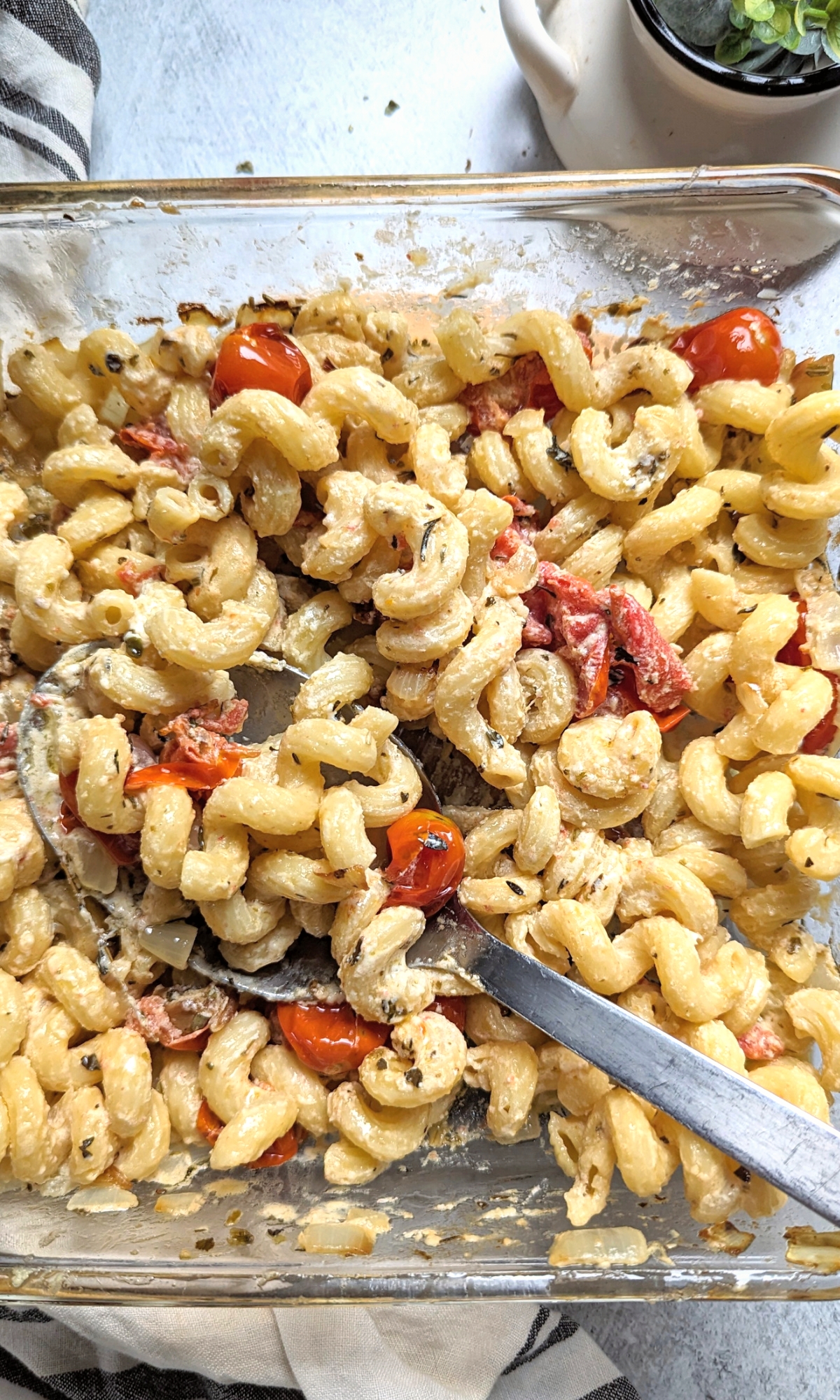 low salt pasta and cheese recipes easy low sodium mac and cheese dinner with baked goat cheese and tomatoes