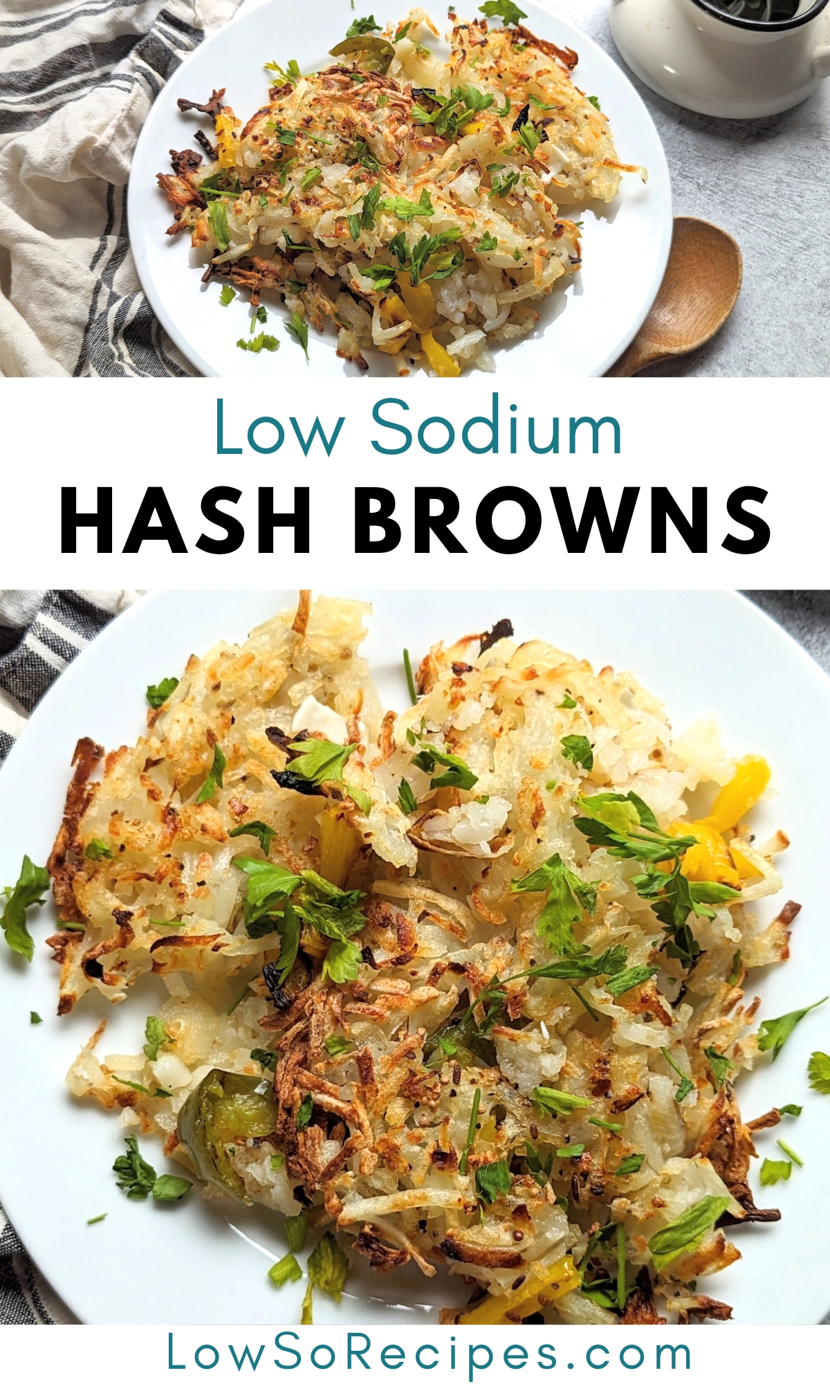 low sodium hash browns easy no salt potato recipes for breakfast or brunch with herbs spices and onions