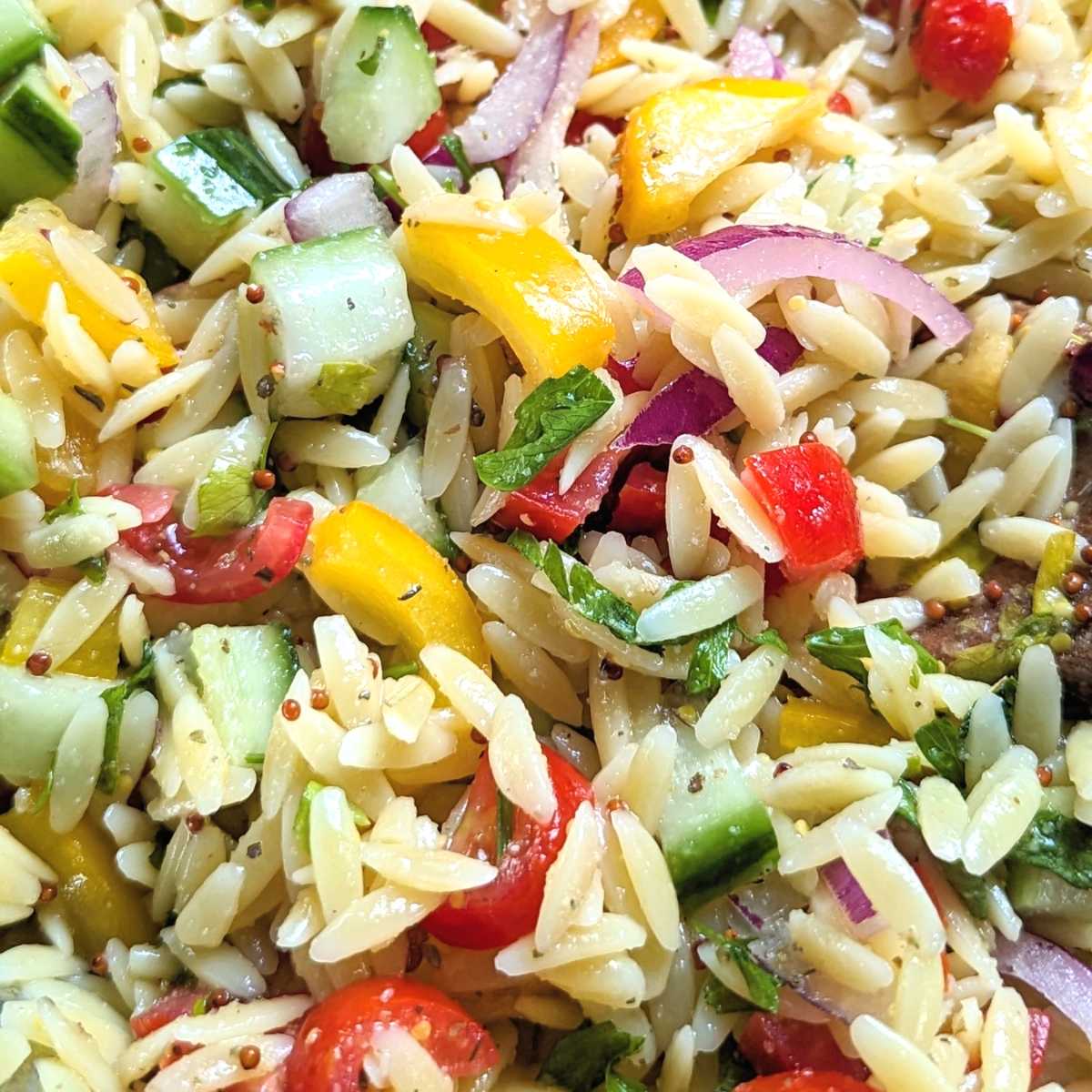 Low Sodium Orzo Pasta Salad Recipe Low So Recipes