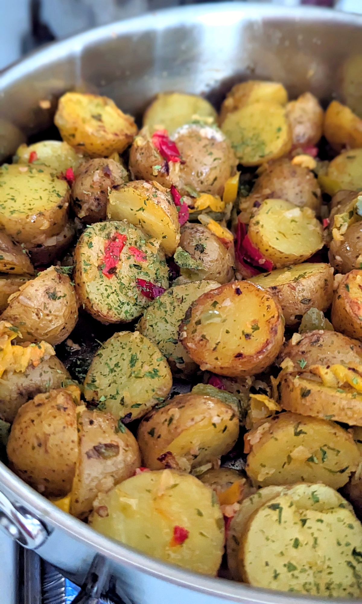 unsalted potatoes in a pan easy healthy potatoes o'brien no salt added potato recipes