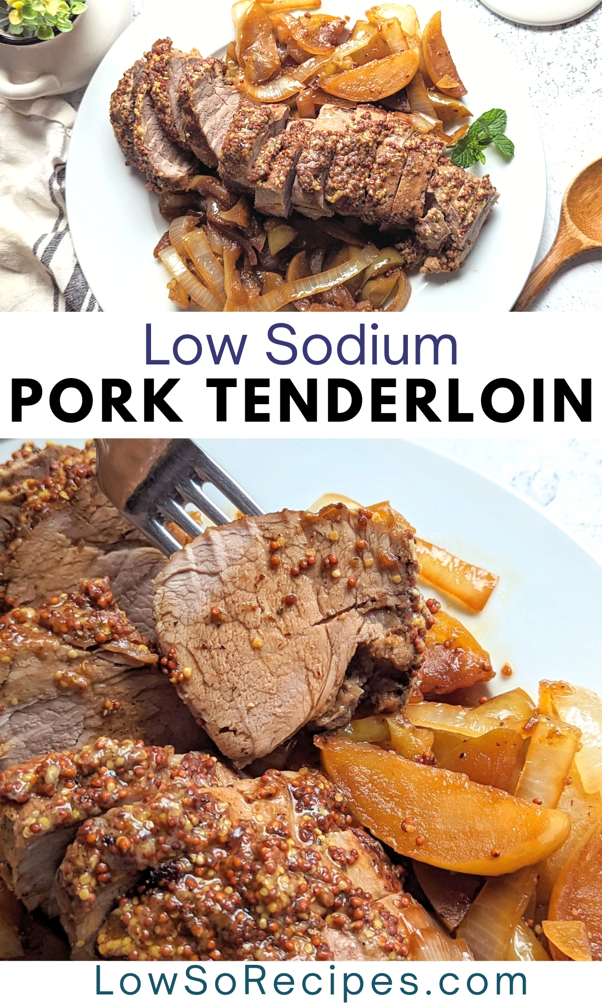 low sodium pork tenderloin recipe with apples and onions easy homemade low salt pork recipes