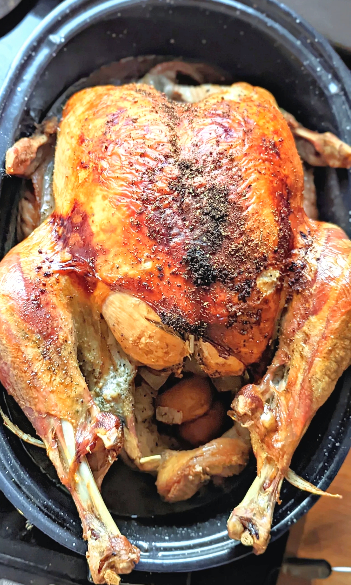 low sodium holiday recipes low salt turkey roasted in the oven for christmas or easter or hannukah dinner.