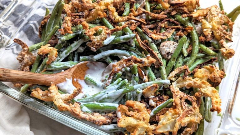 Low Sodium Green Bean Casserole Recipe (No Salt Added) - Low So Recipes