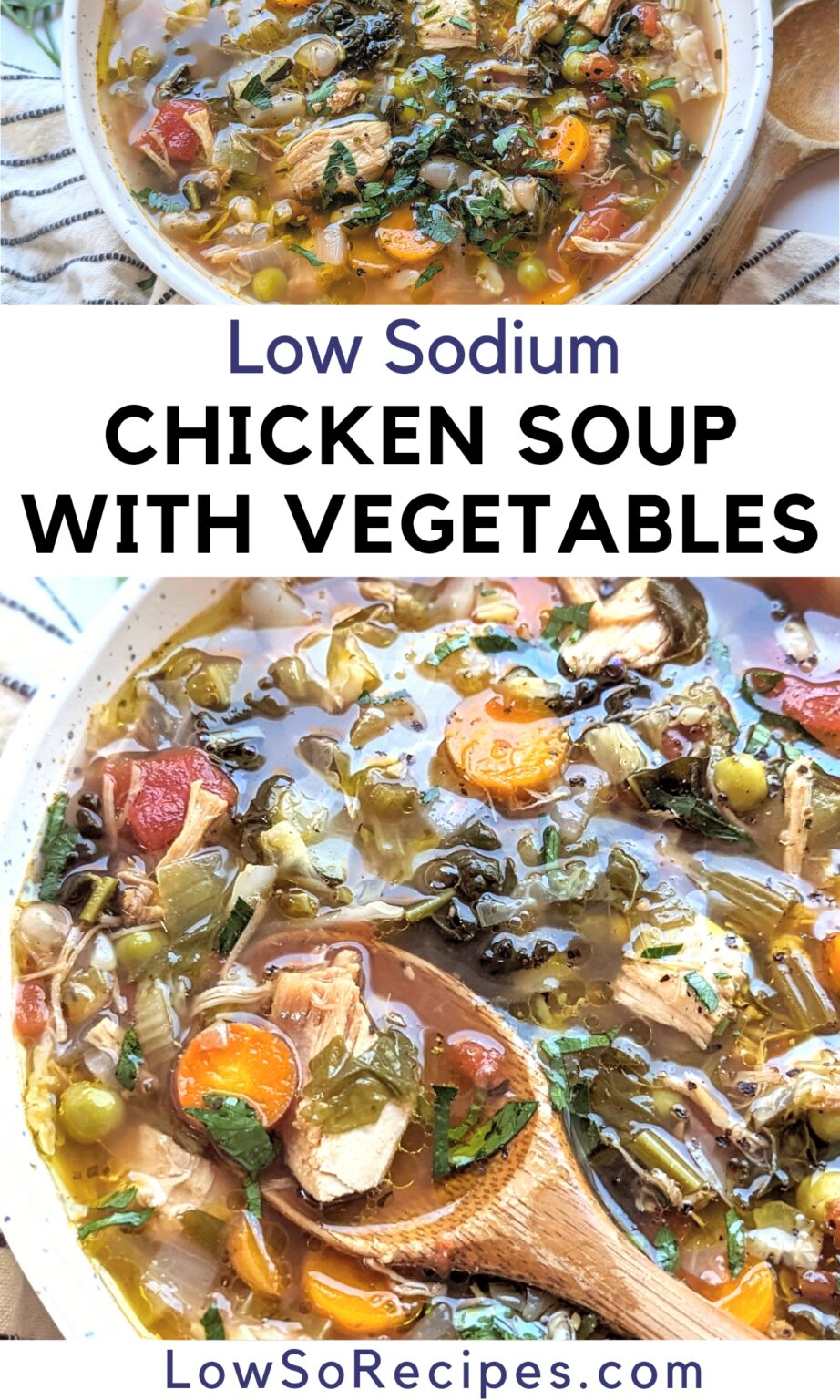 Low Sodium Chicken Soup with Vegetables Recipe Low So Recipes