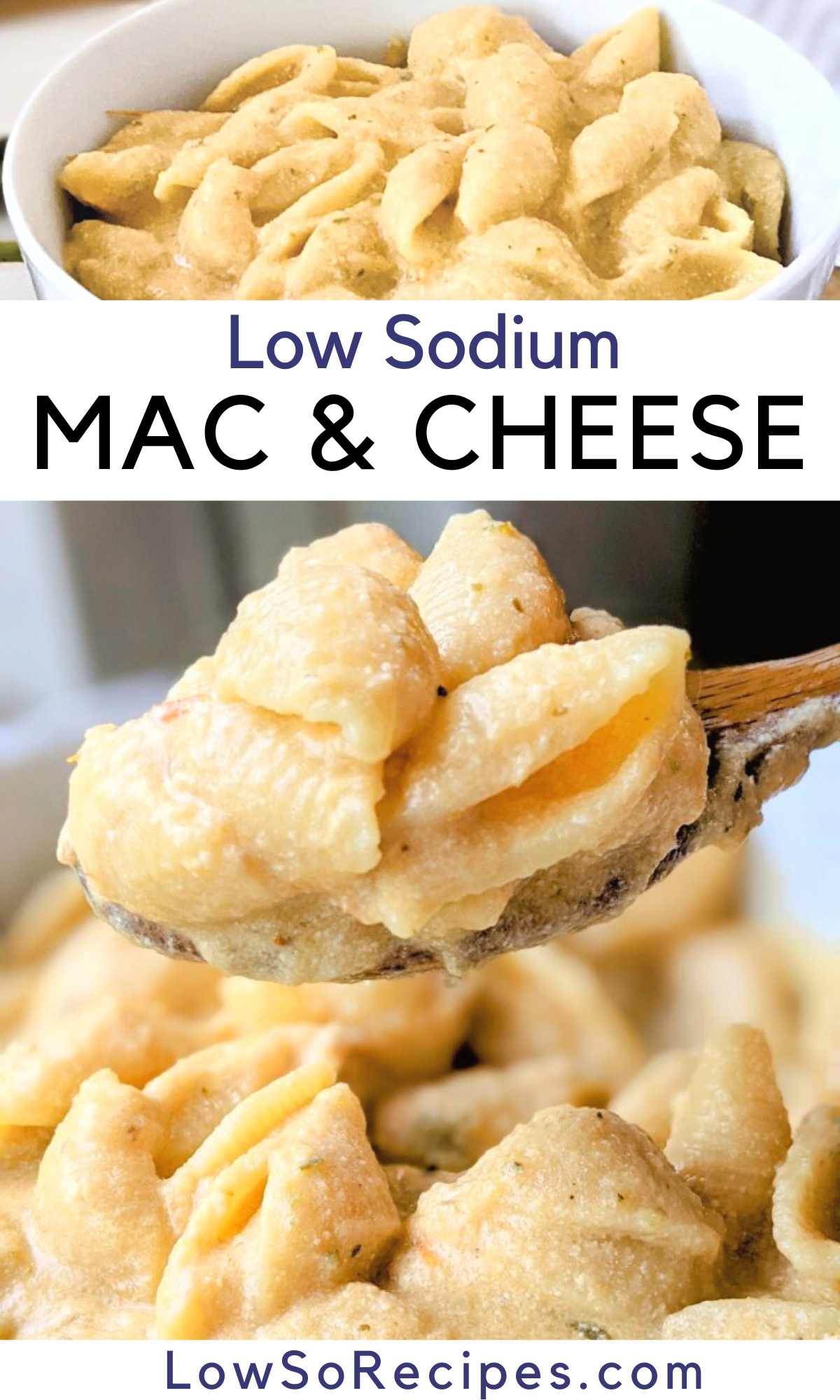 low sodium mac and cheese with shell pasta low salt low cheese noodles recipe