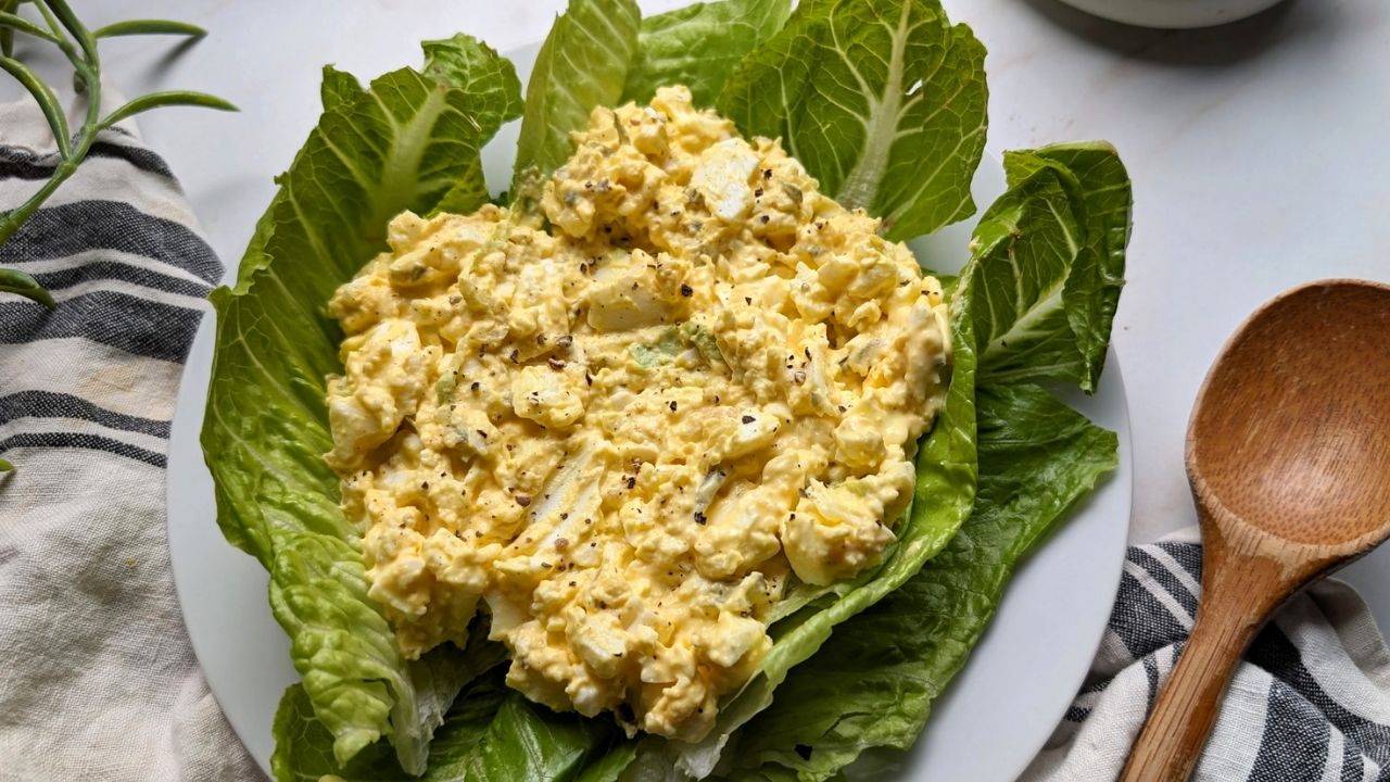 salt free egg salad sandwich recipe low sodium salad with boiled eggs mayonnaise and mustard