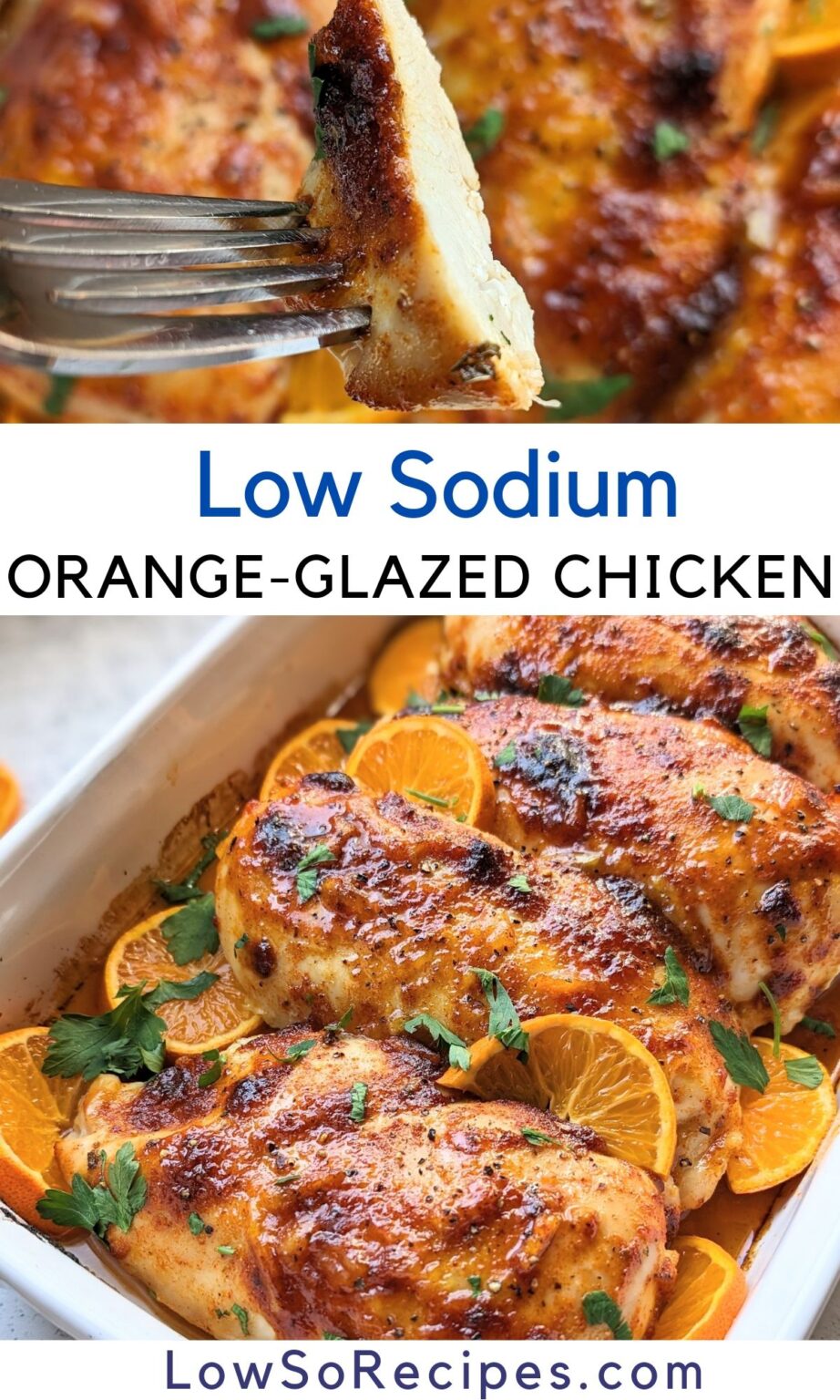 Low Sodium Orange Glazed Chicken Breasts Recipe Low So Recipes