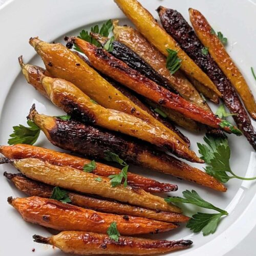 low sodium carrots roasted in honey oven baked carrots with no salt added