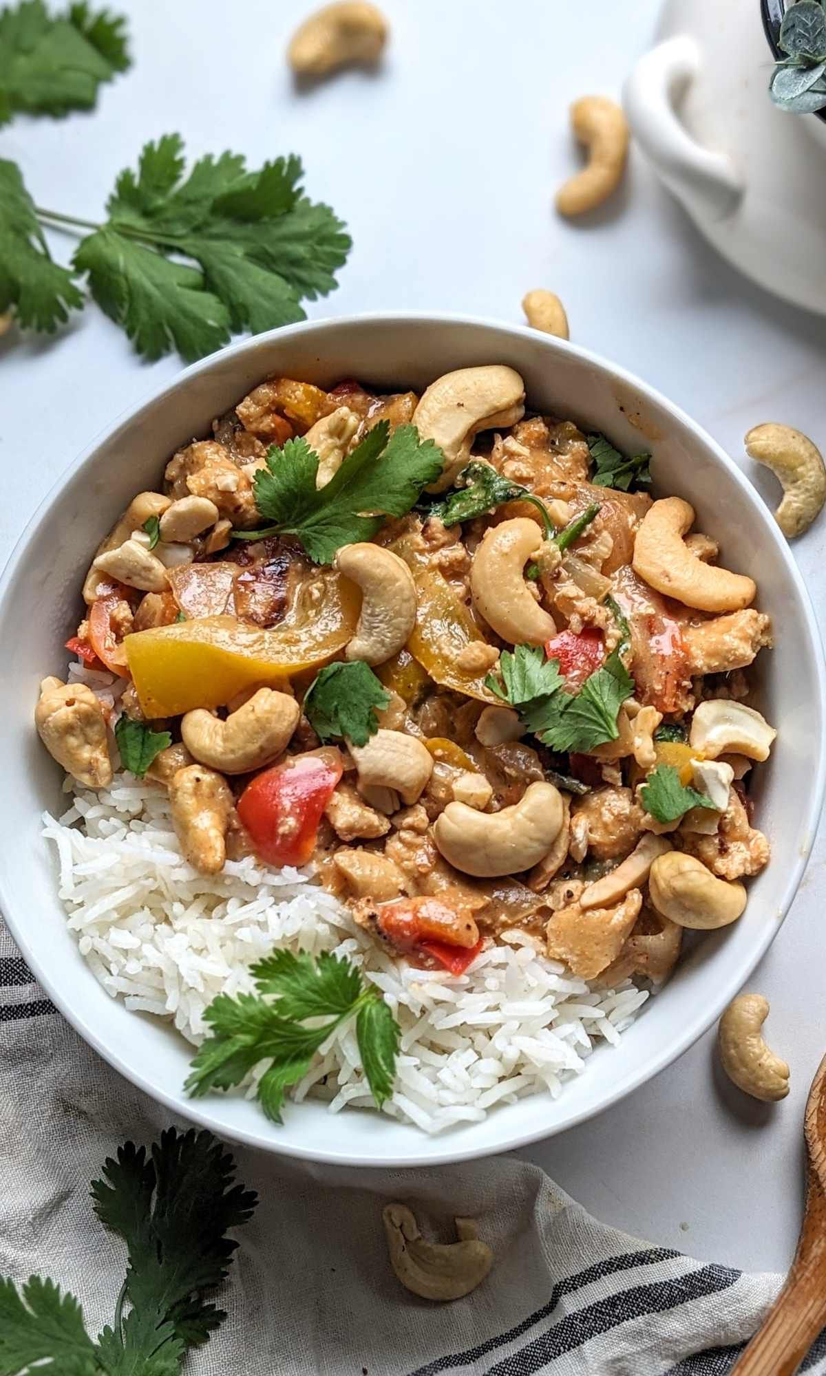 low salt chicken recipes to serve over rice with unsalted nuts fresh herbs and vegetables