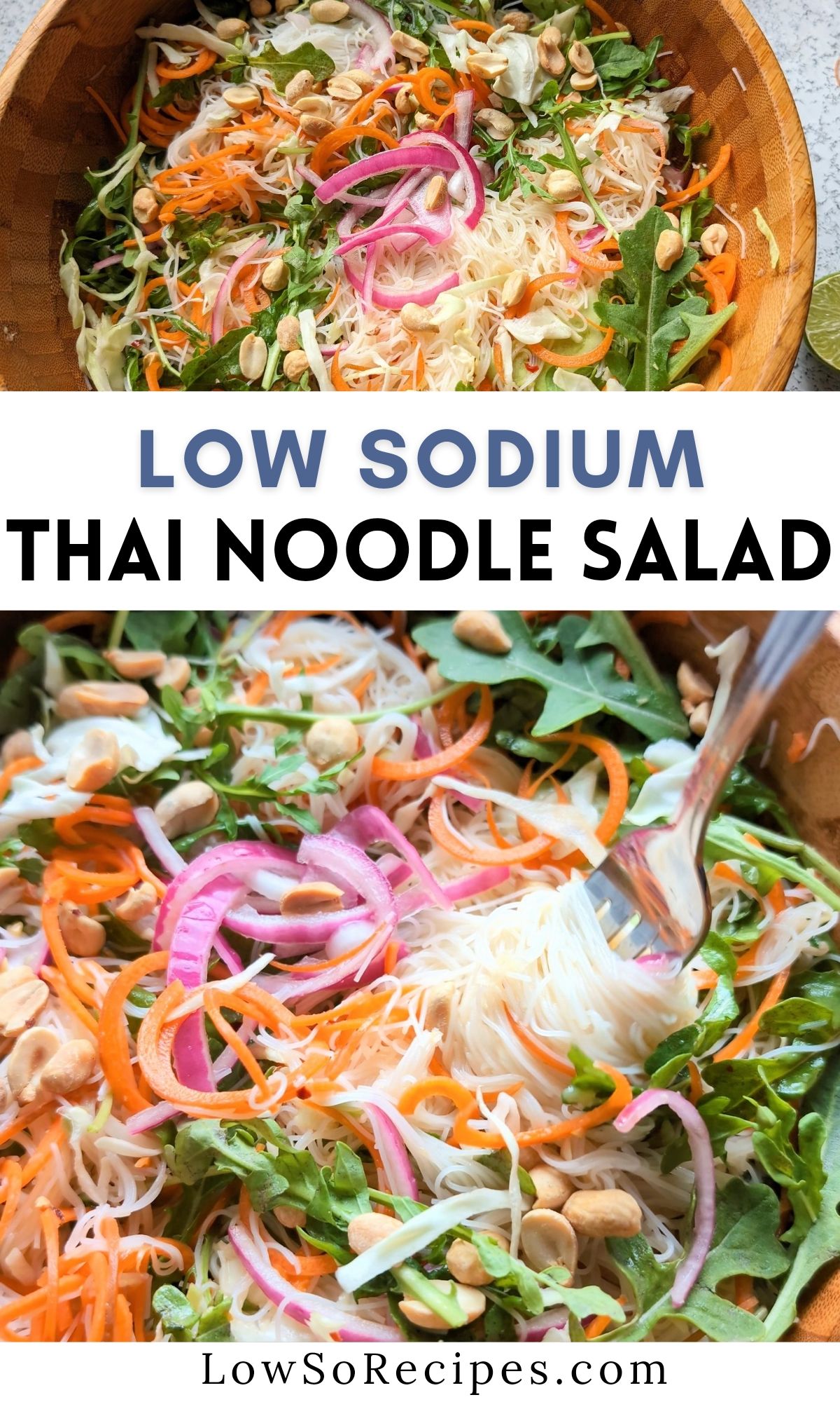 Low Sodium Thai Noodle Salad Recipe - Low So Recipes