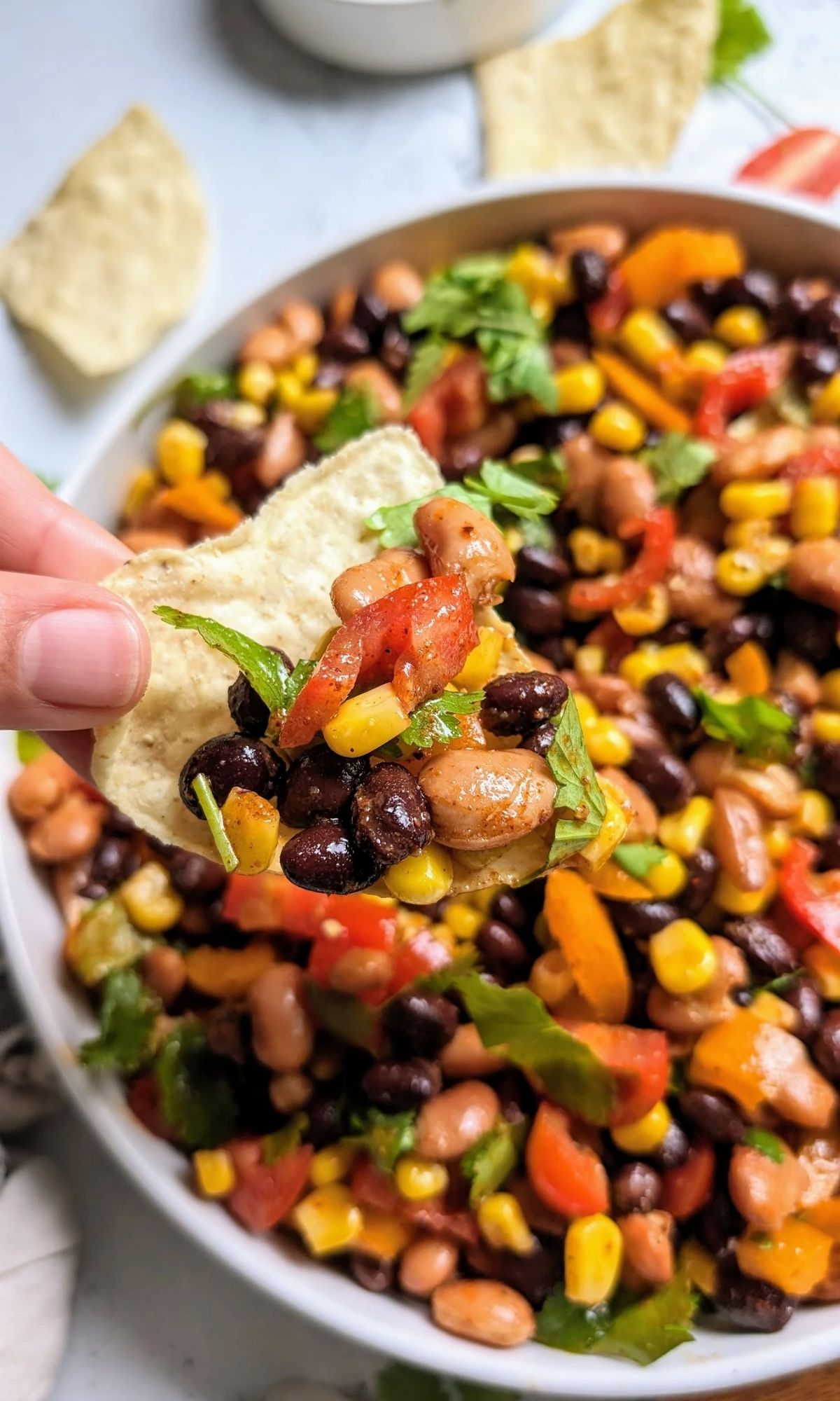 low salt cowboy caviar dip low sodium dips and snacks with beans and vegetables