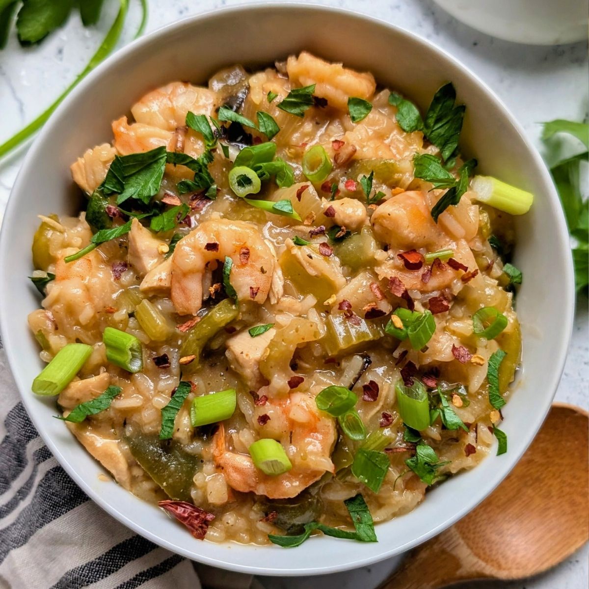 Low Sodium Jambalaya With Chicken and Shrimp Recipe