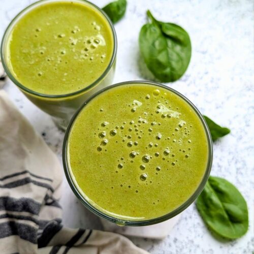 low sodium smoothie without protein powder healthy salt free smoothies with mango pineapple spinach and kiwi