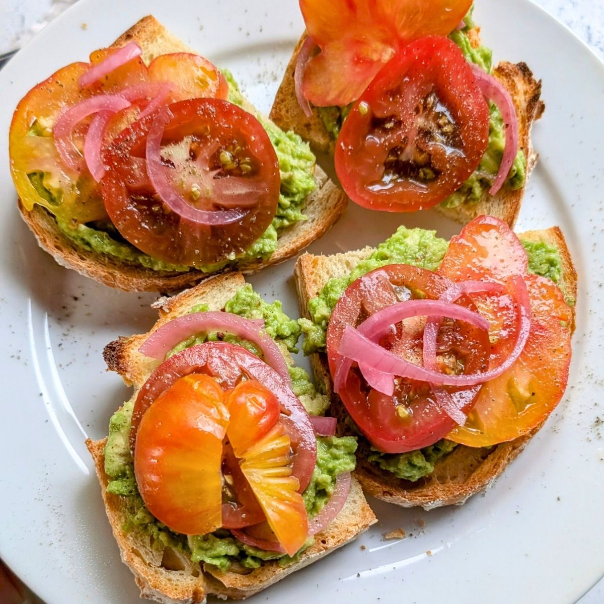 Low Sodium Avocado Toast Recipe (No Salt Added)