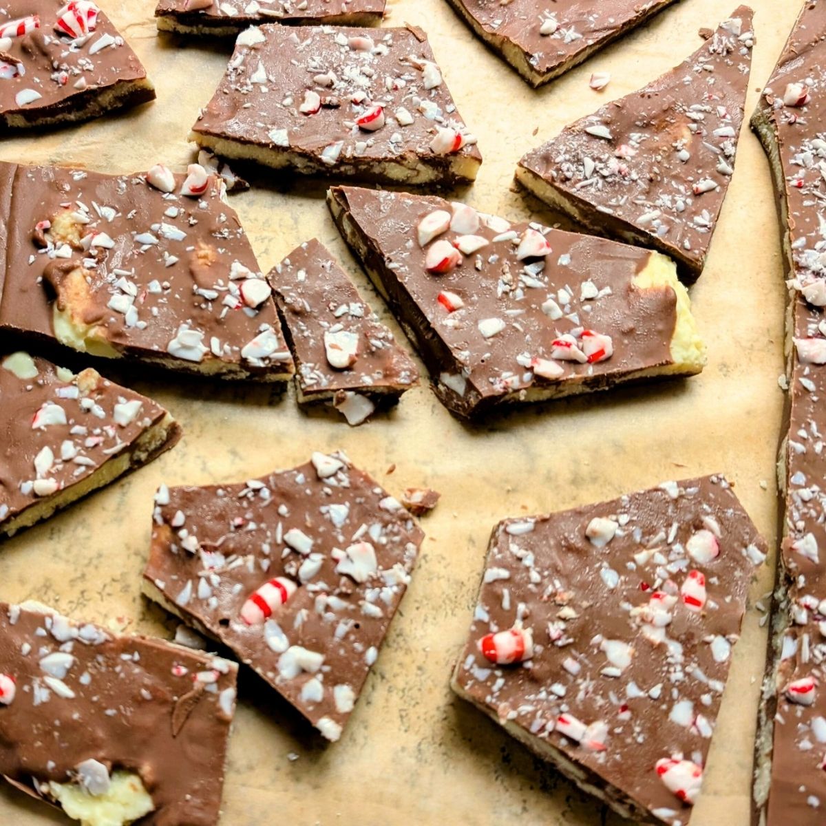 low sodium chocolate bark recipe with peppermint