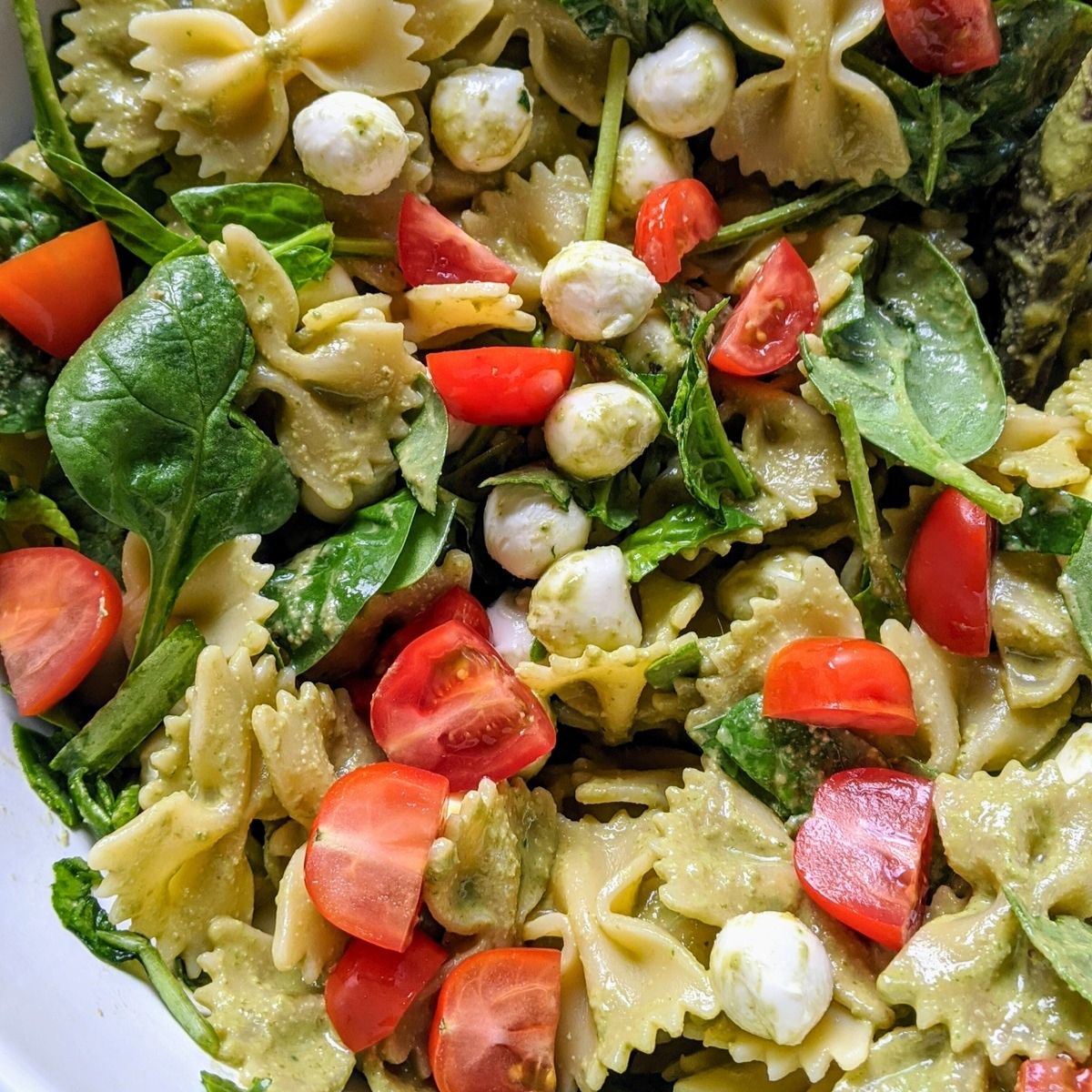 unsalted pasta salad with no pesto healthy pesto vinaigrette low sodium salads with noodles.