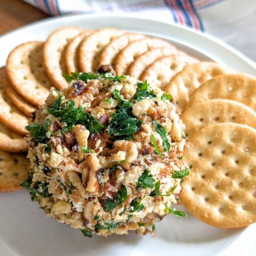 low sodium cheese spread for crackers cream cheese ball with vegetables and nuts no salt added