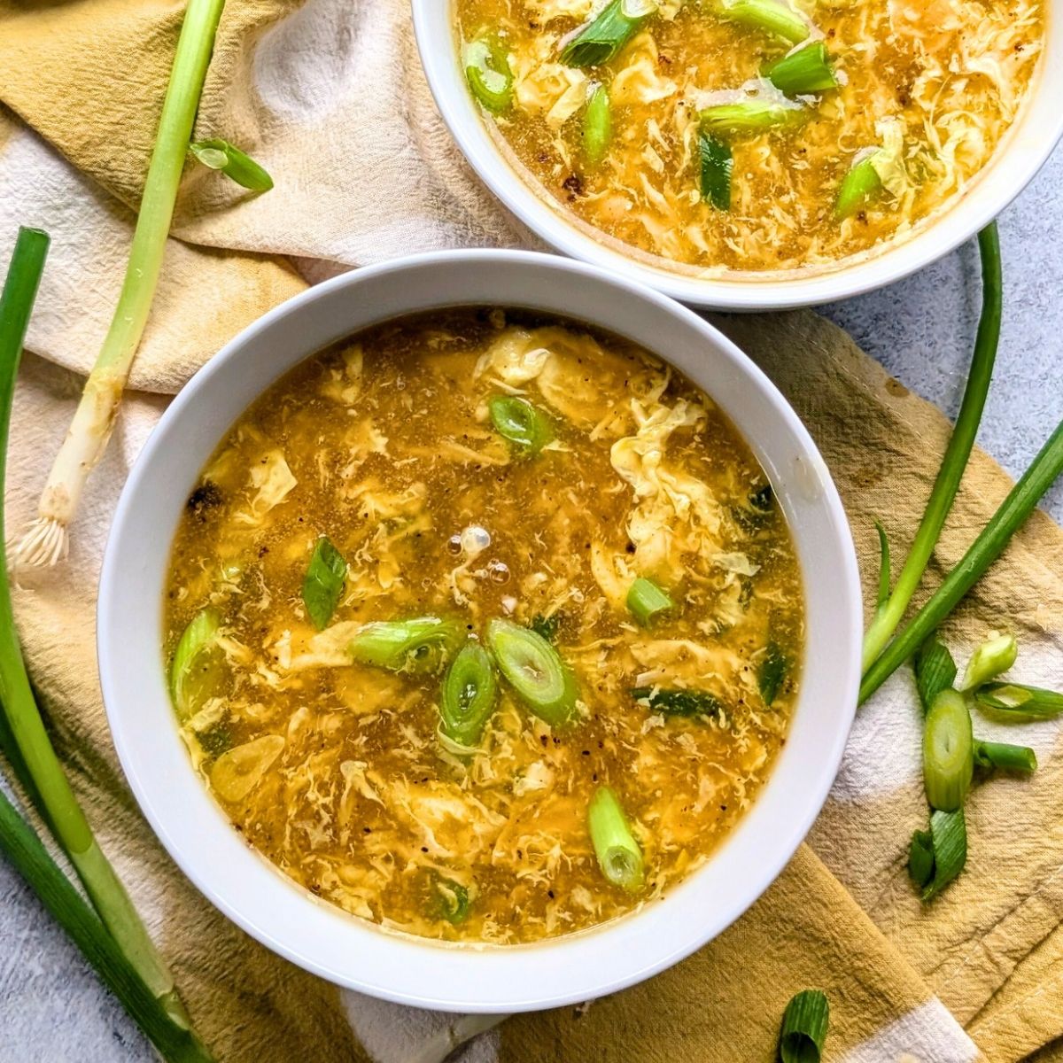 low sodium soup with eggs and green onions for a tasty low sodium Chinese soup recipe