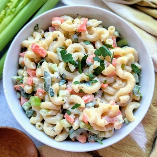 low sodium creamy macaroni salad recipe for potluck picnic or party easy low sodium summer bbq recipes