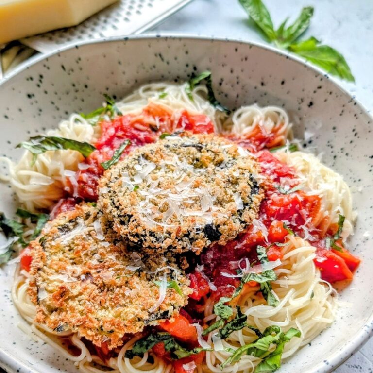 low sodium vegetarian dinner ideas with parmesan eggplant easter or low sodium lent or Lentin meals.