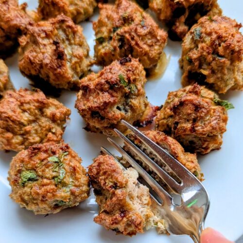 low sodium turkey meatballs baked in the oven